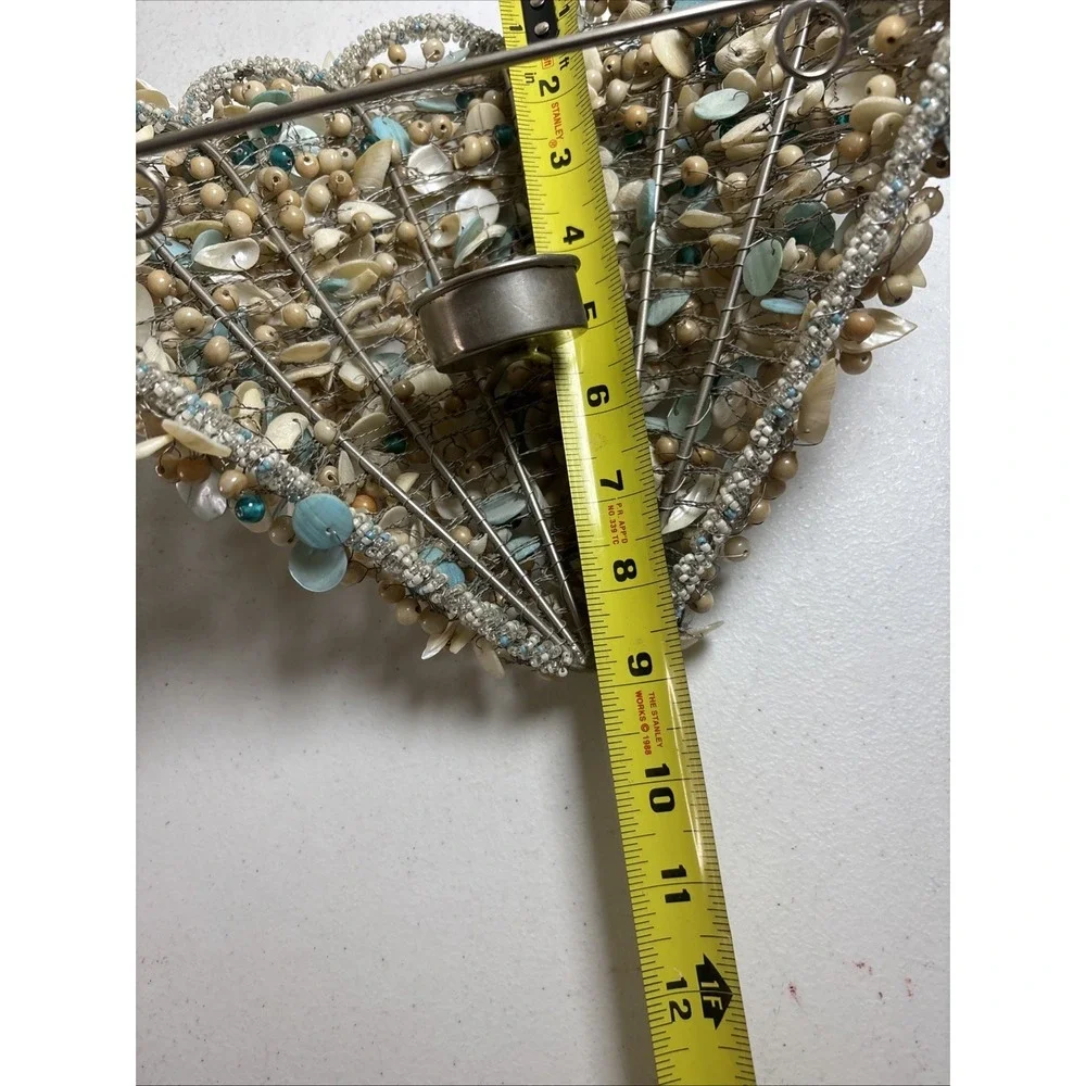 Beaded & Shells‎ Wall Sconces 9
